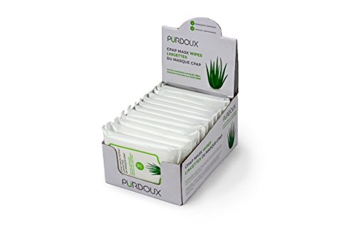 100% Cotton CPAP Mask Wipes Travel Box Unscented with Aloe Vera (70 wipes)-CPAP Supplies, CPAP Accessories - Image 4