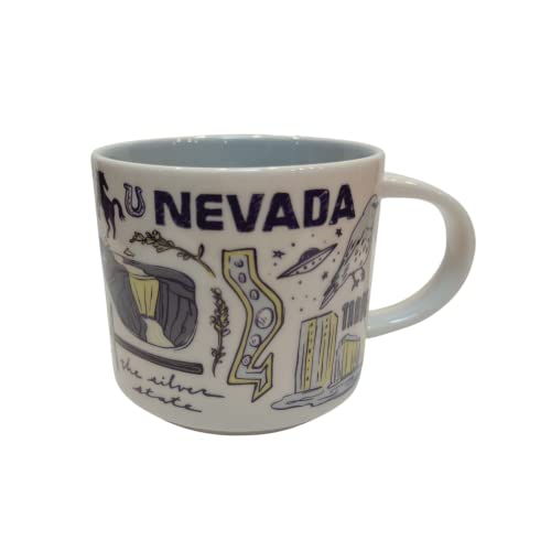 Starbucks Been There Series Nevada Taza Cerámica 14 Oz miniatura 2