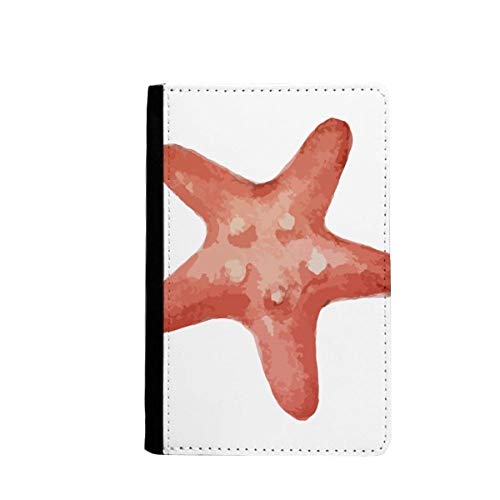 Portefeuille voyage étoile de mer rouge protège passeport étanche