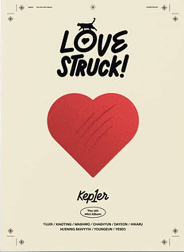 KEP1ER LOVESTRUCK! The 4th Mini Album LOVE STRIKE Ver. K-POP SEALED