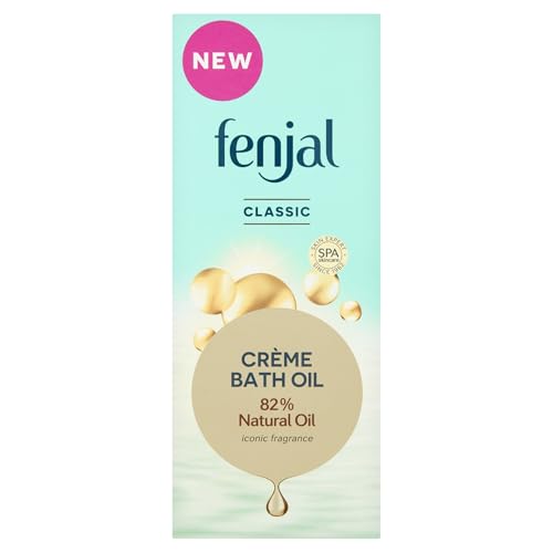 FENJAL Classic Luxury Creme Bath Oil - 200ml Cleanses and Nourishes Your Skin