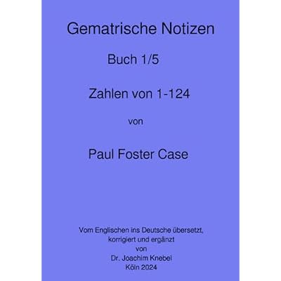 Gematrische Notizb&uuml;cher