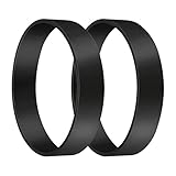 KingBra 2Pcs Vacuum Belts Vacuum Cleaner Replacement Belts Compatible with Bissell PowerGlide Lift-Off Pet Vacuum 2043, 2763, 9182, Part 1601961
