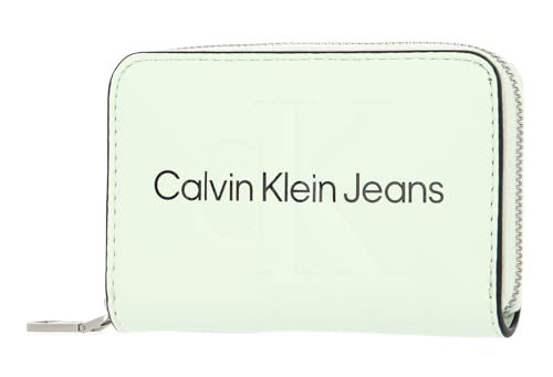 Calvin Klein Porte-Monnaie Accordion Zip Around Mint, portefeuille femme menthe zippé élégant