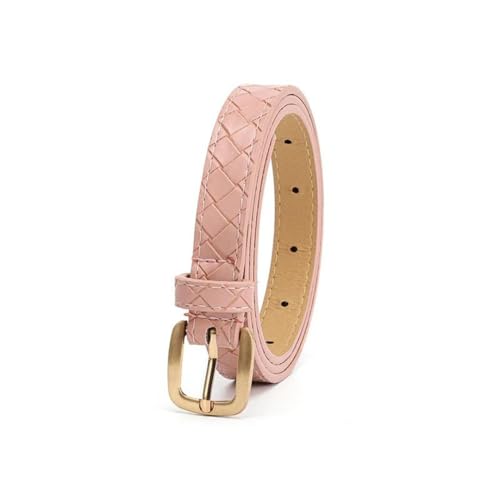 Women's PU Leather Material Alloy Metal Pin Buckle Diamond Pattern Jeans Casual Formal Solid Color Belt2