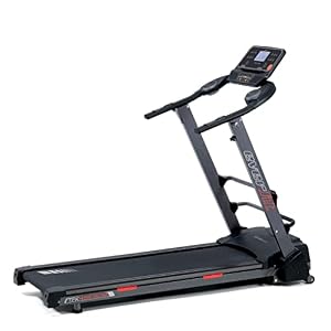 Everfit TFK-455-SLIM, loopband TFK-455 Slim unisex volwassenen, zwart, 170 x 76,5 x 26
