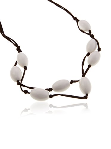 Cristian Lay Collana Dardania Marrone/Bianco