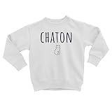 Sweatshirt Enfant Chaton Surnom Mignon Animaux Chat