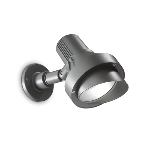 Éclairage extérieur anthracite Ideal Lux TERRA AP1 BIG E27 pour mur