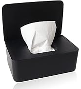 Boîte De Rangement Pour Lingettes Humides - Étanche, Sans BPA - 18.5x12x7.3 Cm - Pour Bébé, Démaquillant, Cuisine