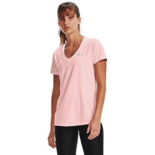 Image of Under Armour Womens Tech V-Neck Short-Sleeve T-Shirt