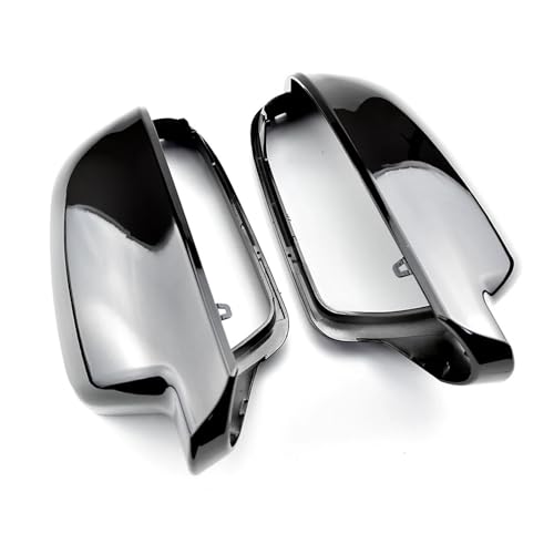 Coques rétroviseurs pour S5 B8.5 2010-2016 en noir brillant de style carbone
