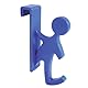 SOMATHERM FOR YOU - DECOPB - Haken für trockenes Handtuch Flachrohr Deco Blue
