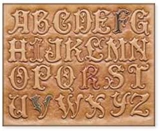 Tandy Leather Plastic 1-3/4" Alphabet Template 72018-00
