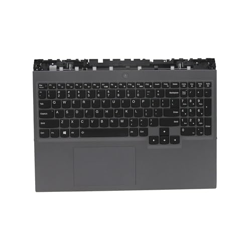 ���b�v�g�b�v�p�[�����X�g�L�[�{�[�h�ɓK������ Lenovo Legion 5 Pro-16ACH6 English US 5CB1C93162 �� �^�b�`�o�b�N���C�g�t�� �w�� �O���[