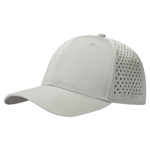 Image of UPF 50+ Performance Water Resistant Baseball Cap Lightweight Breathable Hat Golf Running Boat Hiking for Men Women