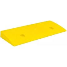Car Ramps Portable Lightweight Heavy Duty Plastic Threshold Ramp for Driveway, Loading Dock, Sidewalk, Car, Scooter, Bike, MotorcycleColorYellow