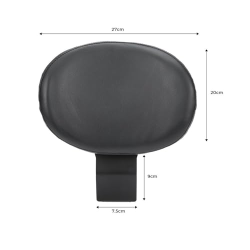 Respaldo de cuero prémium para conductor de moto Volusia e Intruder 4