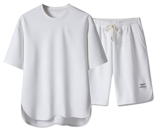 [JIASEN] ĕ ㉺Zbg Y ZbgAbv  TVc z 傫TCY   n Y ㉺ X|[cEFA -white-2XL