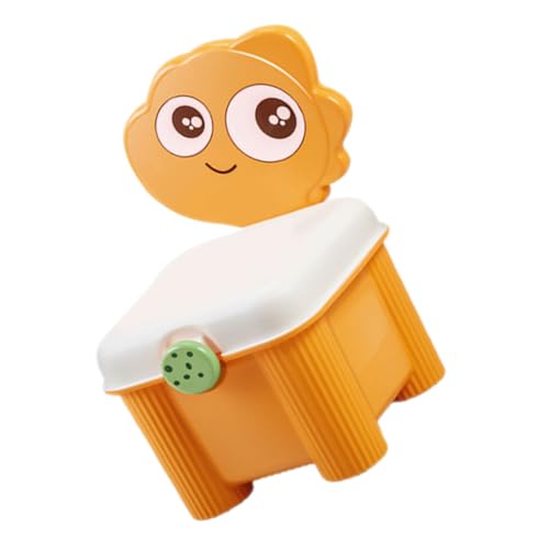 Boîte de rangement pour blocs de construction avec couvercle chaise enfant