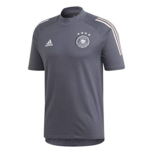 adidas Herren T-Shirt DFB Tee, Onix, 2XL, FI0742