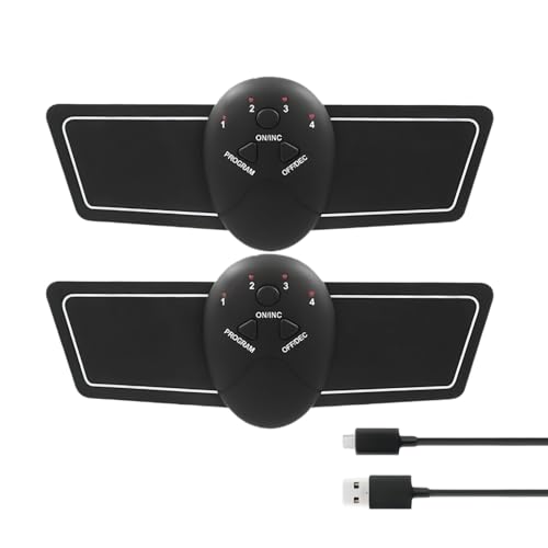 Générique Stimulateur Musculaire – Appareil Électrique 6 Modes pour Tonifier Jambes & Corps | Sculpteur Poitrine | EMS Rechargeable | Récupération Sportive,...