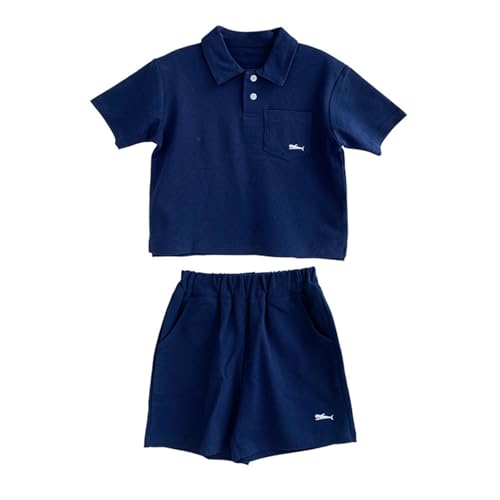 YiZYiF Kids Boys Piece Athletic Tracksuit Short Sleeve Tshirt Tees And Hot Pants Shorts Set2