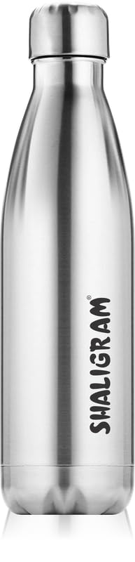 Image of SHALIGRAM Stainless Steel Thermosteel Water Bottle, 24 Hr Hot and Cold I Leak Proof Lid I Vacuum Insulated I for Office, Gym, School | COLA