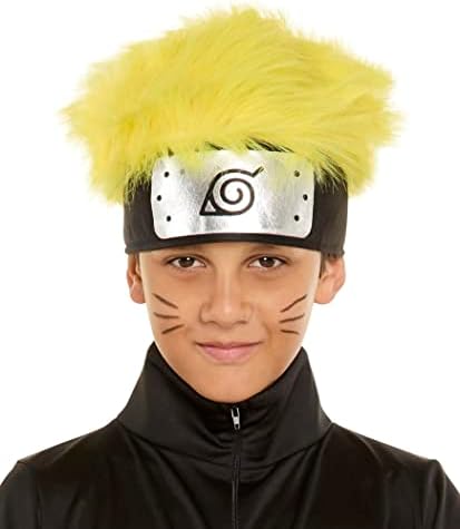 InSpirit Designs Naruto Headpiece Wig Child Anime Costume Acessory image 3