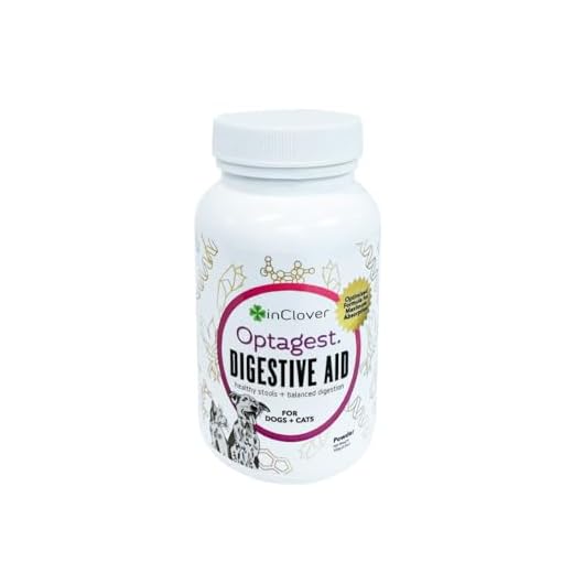 InClover Optagest Natural Digestive Aid, Organic Prebiotics & Enzymes Supplement Powder for Dogs and Cats - Promotes Healthy Stools, Less Gas, Optimal Nutrient Absorption, Intestinal Balance, 3.5oz