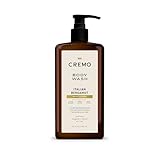 Cremo Rich-Lathering Italian Bergamot Body Wash for Men, Notes of Italian Bergamot, Neroli Blossom, and Fresh Vetiver, 32 Fl Oz