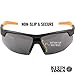 Klein Tools 60160 Safety Glasses, PPE Protective Eyewear with Semi Frame, Scratch Resistant and Anti-Fog, Gray Lens