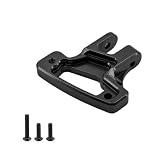 Pièces Rechange pour Axial pour Scx10 Pro 1/10 Rc Chenille Voiture Métal Aluminium Panhard pour Montage sur Châssis Pièces De Mise À Niveau Accessoires De Télécommande(Black)