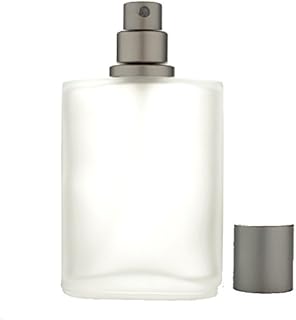 Zénitude 50ml Empty Glass Perfume Bottle Atomizer Refillable Smoke Glass