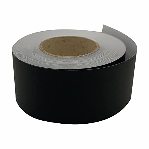 3 Ace Crafts Straight Edge Paper Border Roll (Black) 48mm x 50 Meters Jumbo for Drawing Painting Sketches Backdrop Schools Office Nurseries College Artists Poster Notice Boards