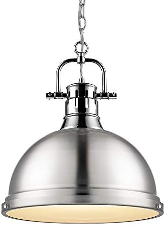 Golden Lighting Duncan 1 Light Pendant with Chain