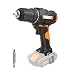 Produktbild WORX WX108.9 Akku Bohrschrauber 20V  Allrounder Schrauber zum Bohren & Schrauben für Verschiedene Materialien  2-Gang-Getriebe & 20+1 Drehmomenteinstellung bis zu 45Nm  ohne Akku & Ladegerät