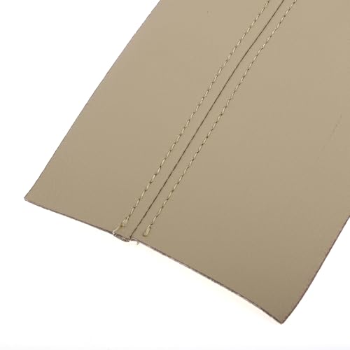 X AUTOHAUX Pair Synthetic Leather Car Front Door Panels Armrest Cover Beige for Honda Civic 2006-2011 Sedan by X AUTOHAUX - Image 7