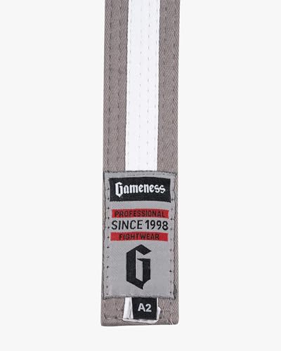 Youth Jiu Jitsu Striped Belt | BJJ Belt for Kids | Jiu Jitsu Youth Striped Belt from Sports4