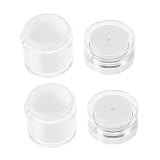 Healeved 2 Uds Botella De Crema Envase Al Vacío Loción con SPF Envase Cosmético Vacío Envase De Crema Recargable Envase De Crema Vacío Suministro para El Hogar Envases Cosméticos Vacíos