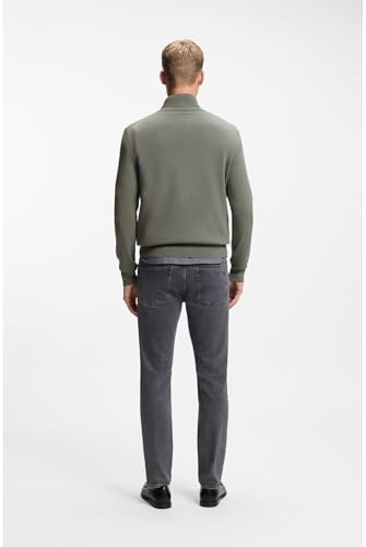 BOSS Hommes Kanobix S Pull en Coton et Cachemire à col Camionneur