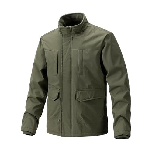 Manteau en peluche pour hommes au style rétro chic