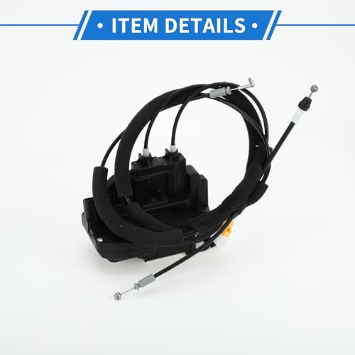 Image of Power Door Lock Actuator Motor for Nissan TITAN 2004-2012 Front Left Driver Side Door Latch Actuator Assembly with Cable