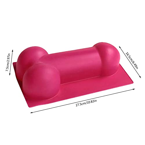 Giligege Unique Design Cake Baking Mould Sexy Fashion Style Silicone Gel Cake Mold Ice Mold Party Food Mold Gadgets Diy Melting Chocolate Pot Kit (Red, One Size) #TOP3