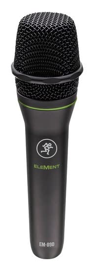 Mackie Thump GO Speaker & Mackie EM-89D Element Series Dynamic Vocal Microphone