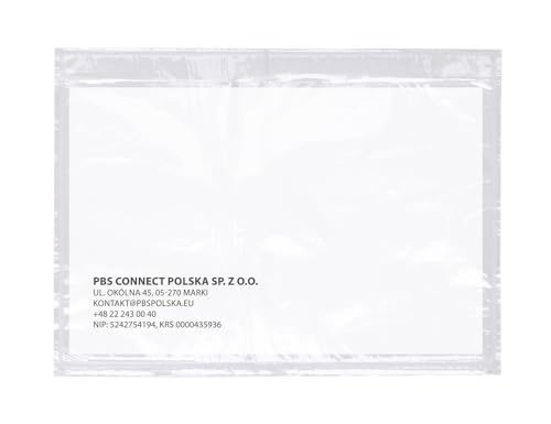 Pochettes pour documents C5 transparentes à haute adhérence x500