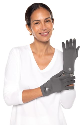 Coolibar Full Finger UV Sun Gloves - UPF 50+ Sun Protection - Gannett