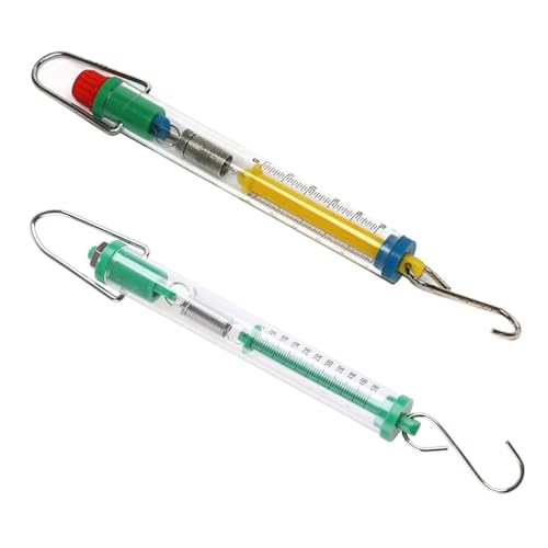 Báscula de resorte 5N/500 g, capacidad de peso, portátil, medidor de fuerza, balanza etiquetada, dinamómetro de equilibrio