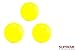 Balles Baby Foot Liège Jaune Fluo (par 3)