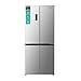 Produktbild Gorenje NRM819D61X Cross Door/Freistehend /460L Volumen/EEK: D/NoFrostPlus/CrispZone mit Feuchteregler/Convert FreshZone/SuperCool/Fastfreeze/MultiFlow /37 dB / (HxBxT): 190 x 79,4 x 65 cm, Grau